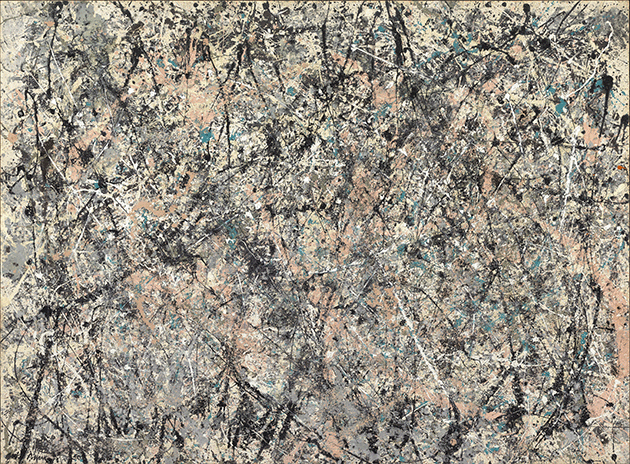 Jackson Pollock, Number 1, 1950 (Lavender Mist), 1950, National Gallery of Art, Washington D.C. Image: akg-images, Artwork: © The Pollock-Krasner Foundation ARS, NY and DACS, London 2022